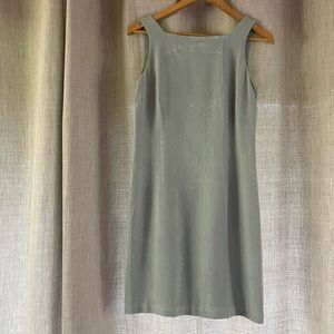 Sea foam green vintage silk Tommy Bahama dress